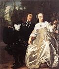 Abraham del Court and Maria de Keersegieter by Bartholomeus van der Helst